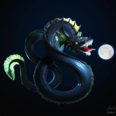 The Bakunawa: A Mythical Serpent Devouring the Moon!